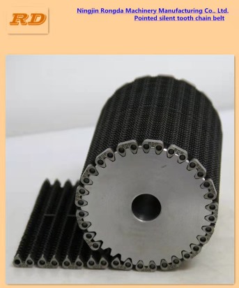 玻璃廠用高速的行列機用帶保護帽的無聲齒形鏈帶齒輪